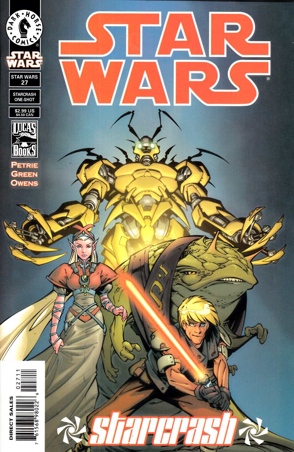 Star Wars #27 Near Mint (9.4) [Dark Horse Comic] LARGE