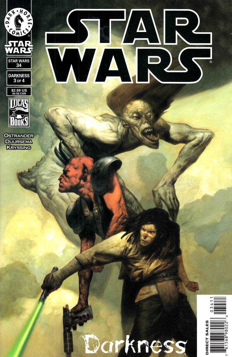 Star Wars #34 Near Mint (9.4) [Dark Horse Comic] LARGE