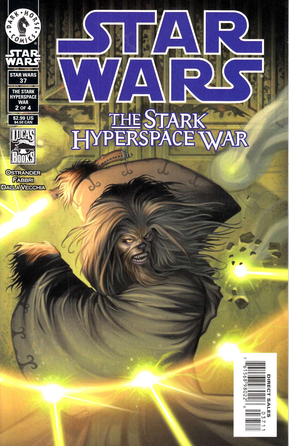 Star Wars #37 Near Mint (9.4) [Dark Horse Comic] LARGE