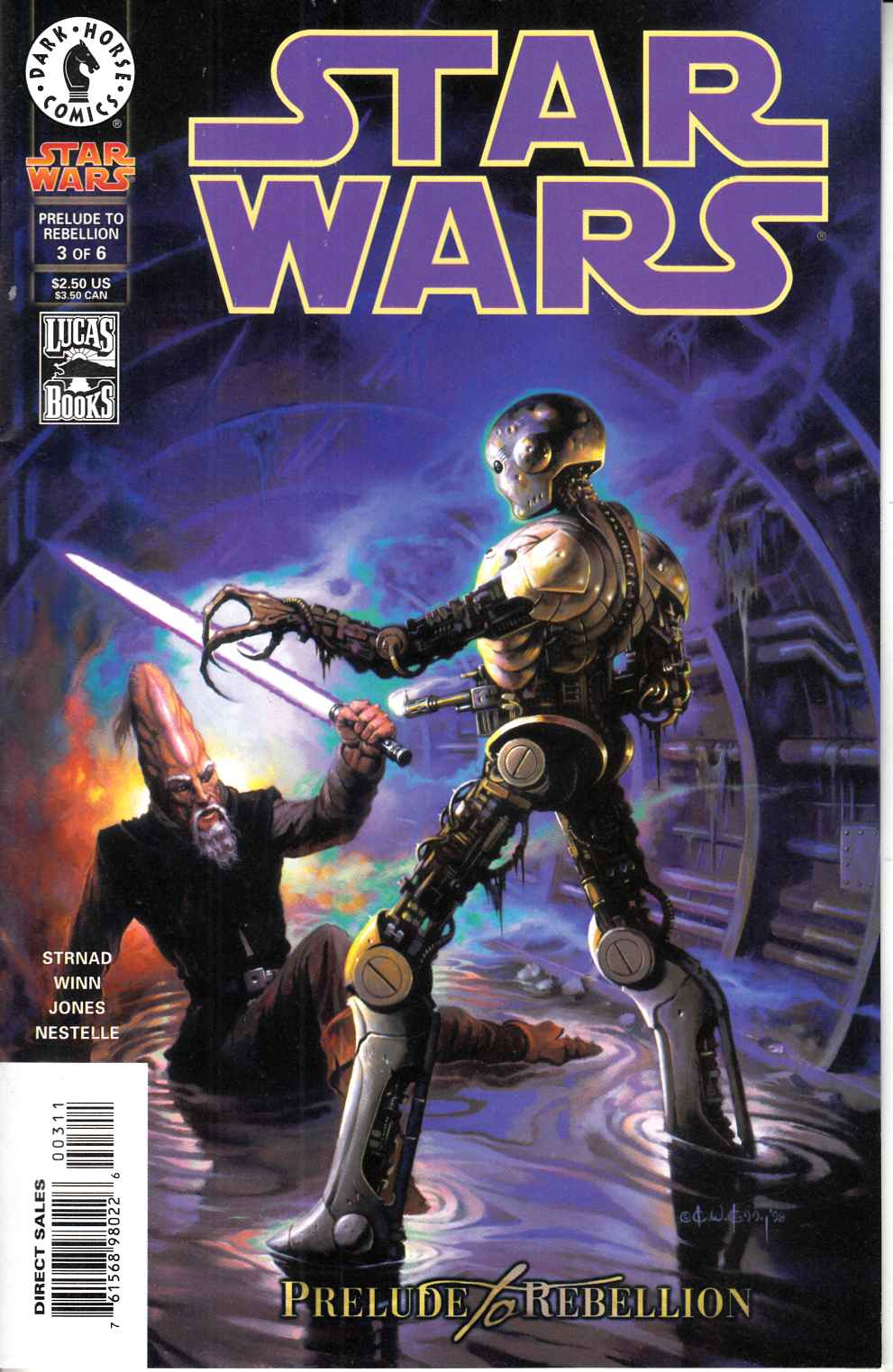 Star Wars #3 Very Fine (8.0) [Dark Horse Comic] THUMBNAIL