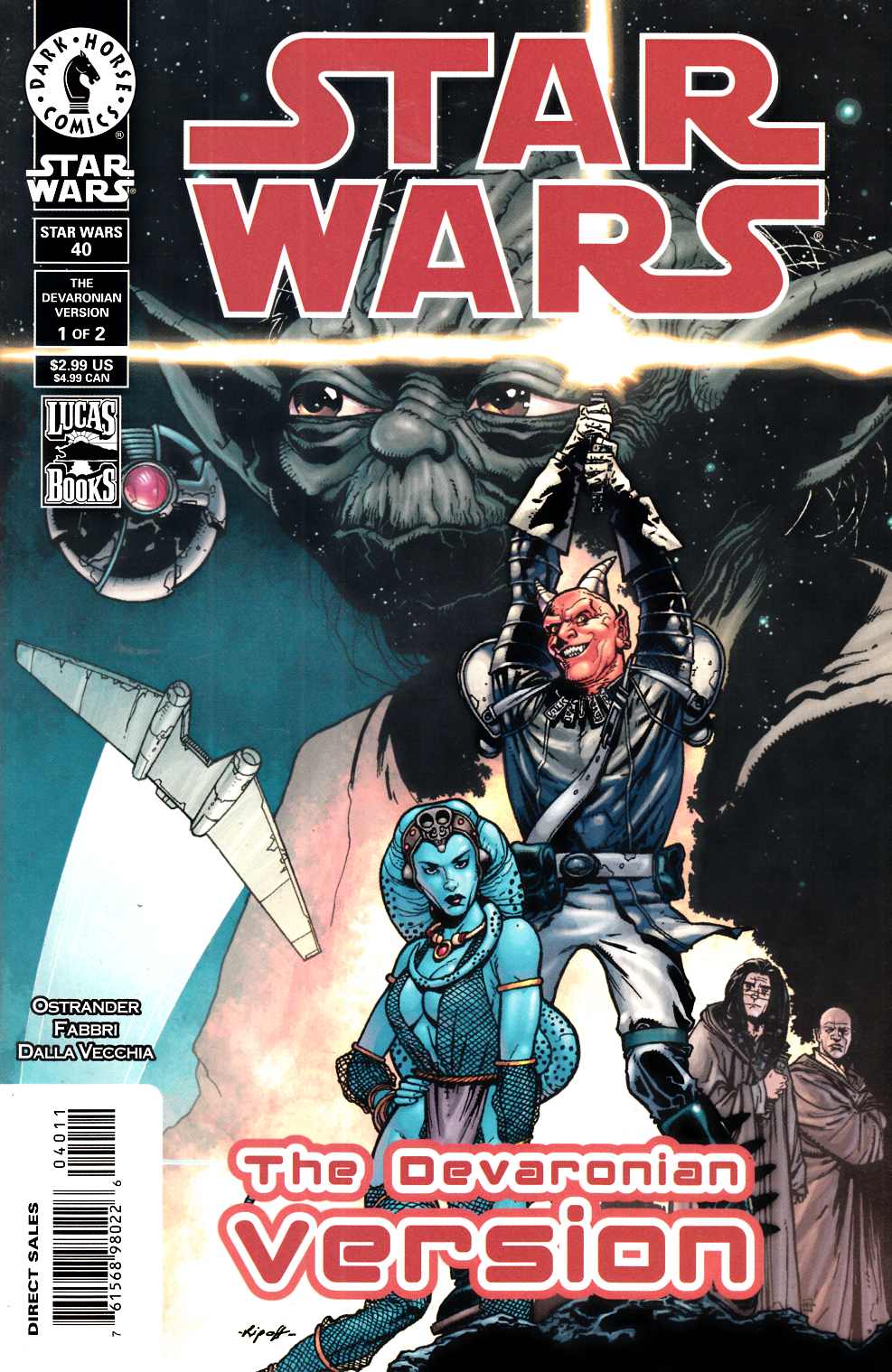 Star Wars #40 Near Mint (9.4) [Dark Horse Comic] THUMBNAIL