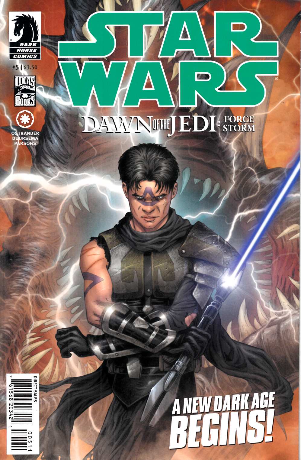 Star Wars Dawn of the Jedi #5 Very Fine (8.0) [Dark Horse Comic] THUMBNAIL