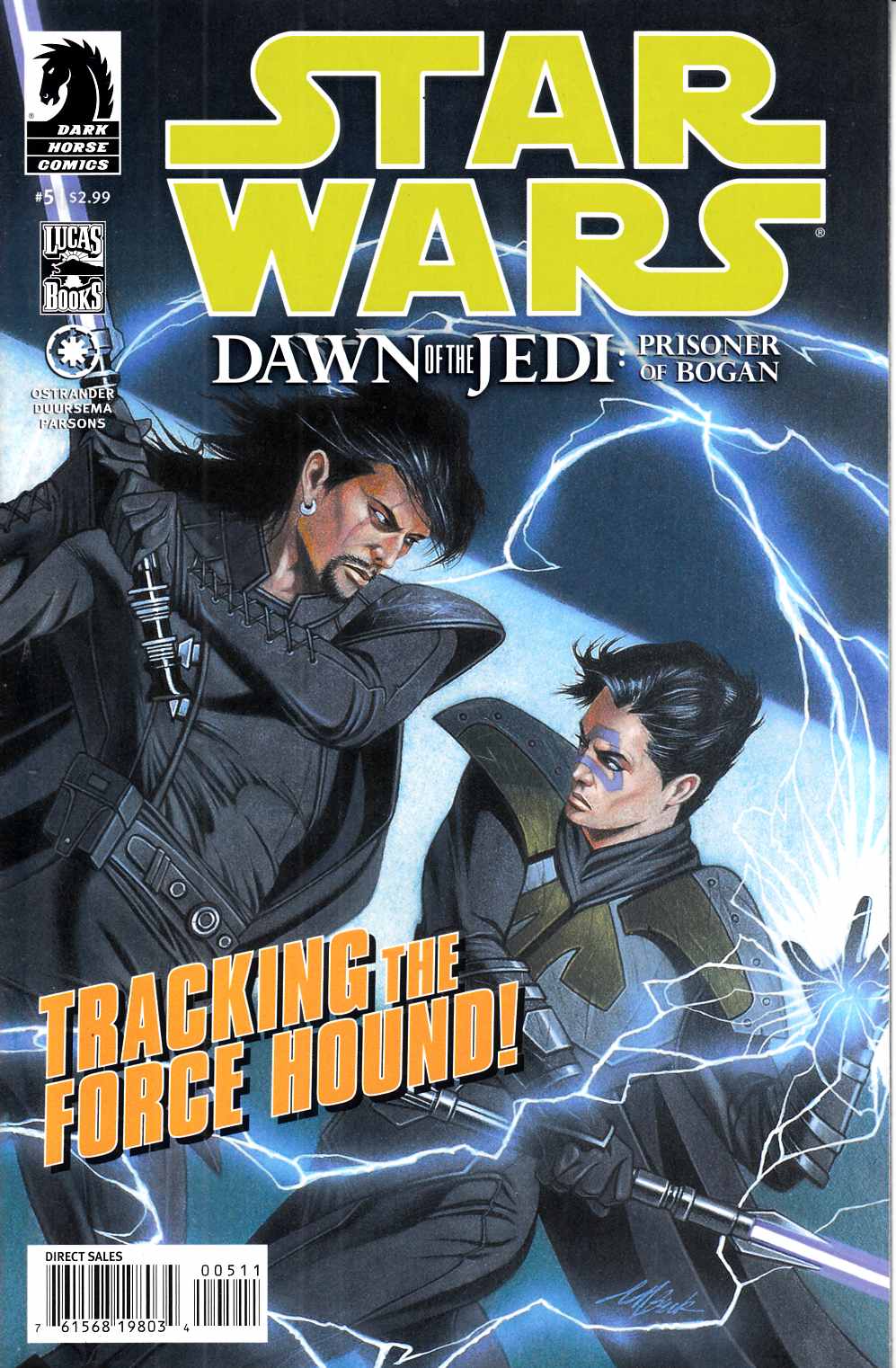 Star Wars Dawn of the Jedi Prisoner of Bogan #5 Near Mint (9.4) [Dark Horse Comic] LARGE