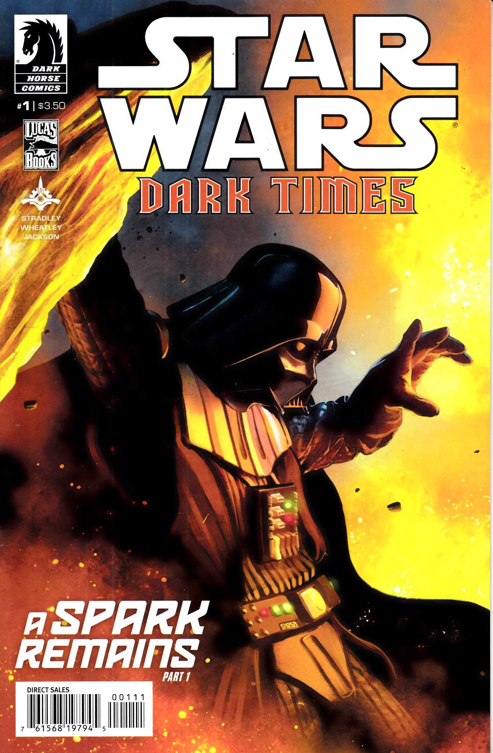 Star Wars Dark Times A Spark Remains #1 Very Fine (8.0) [Dark Horse Comic] LARGE