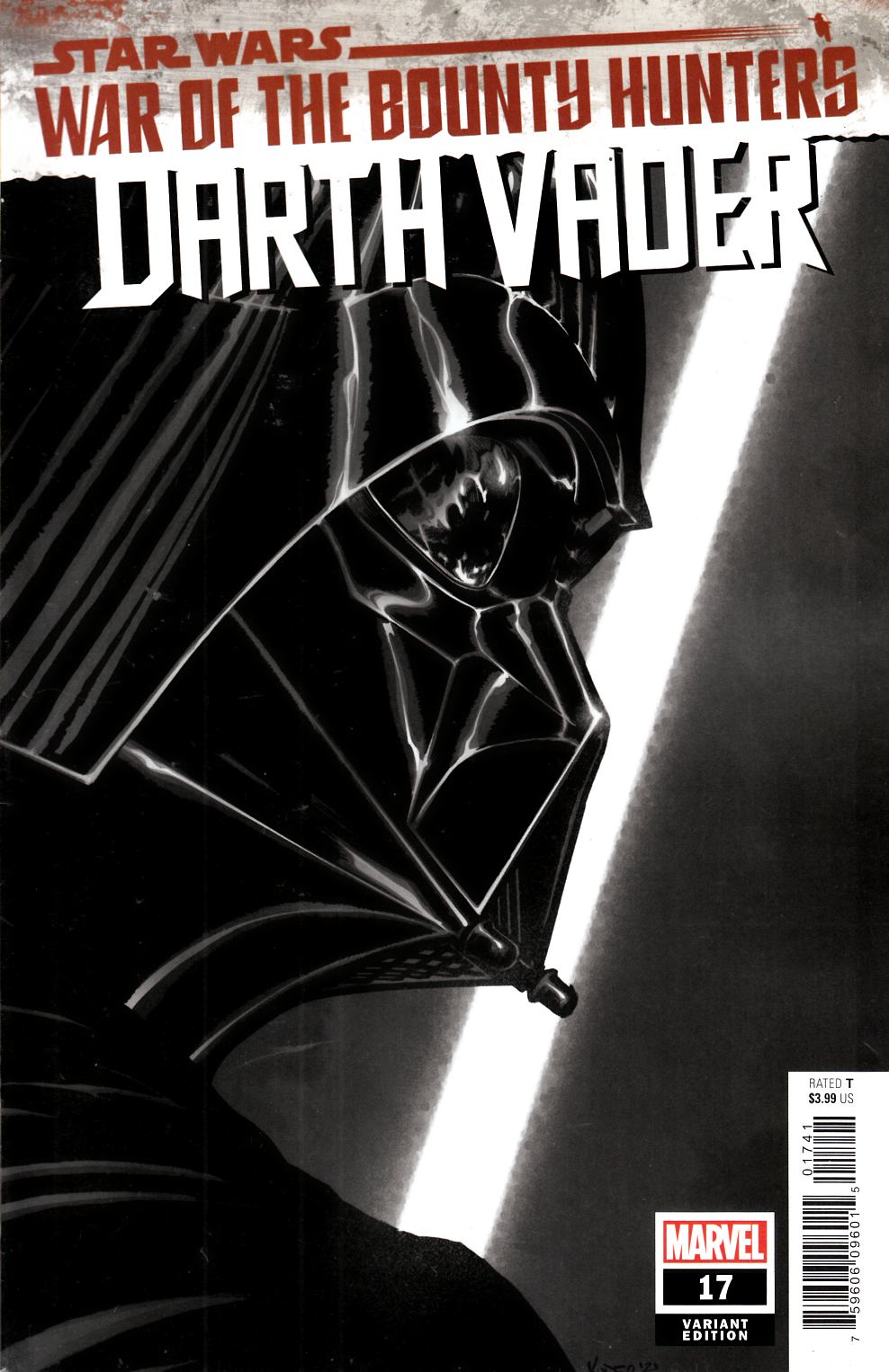 Star Wars Darth Vader #17 Carbonite Variant Cover Near Mint (9.4) [Marvel Comic] LARGE