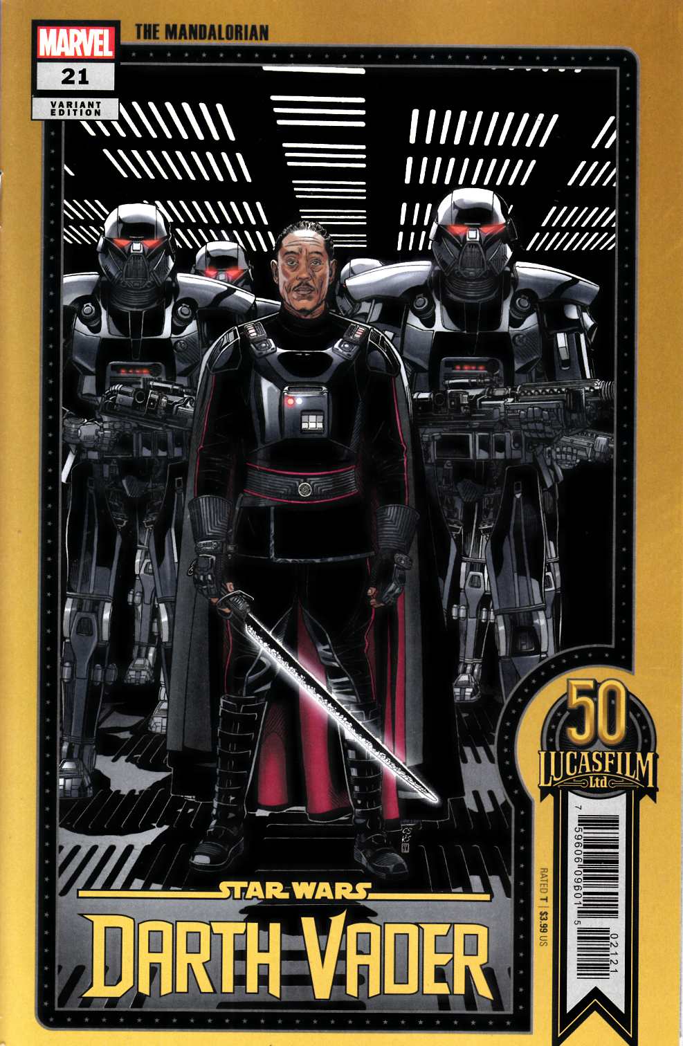 Star Wars Darth Vader #21 Lucasfilm Variant Cover Near Mint (9.4) [Marvel Comic] LARGE