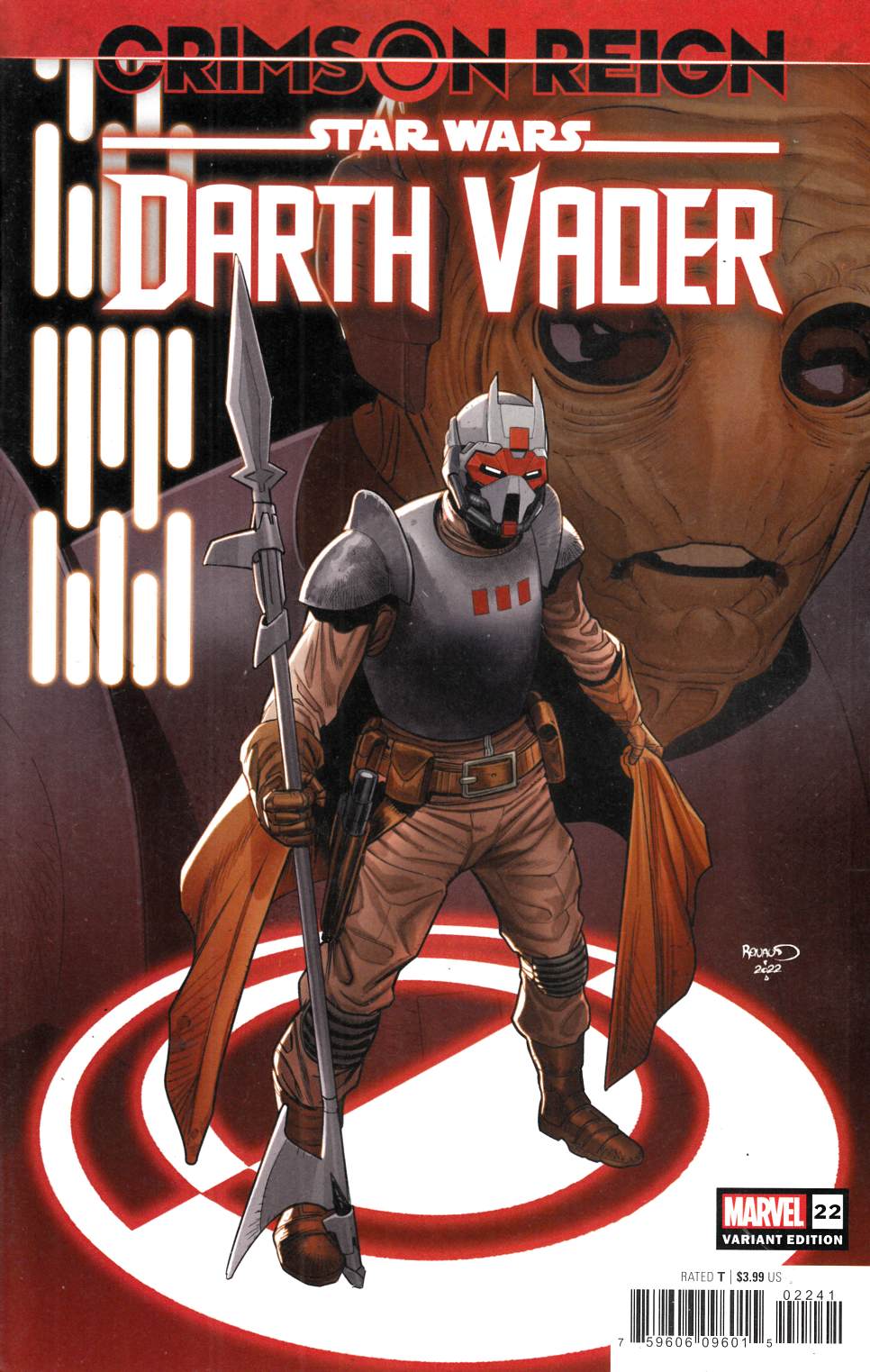 Star Wars Darth Vader #22 Renaud Variant Cover Near Mint (9.4) [Marvel Comic] THUMBNAIL