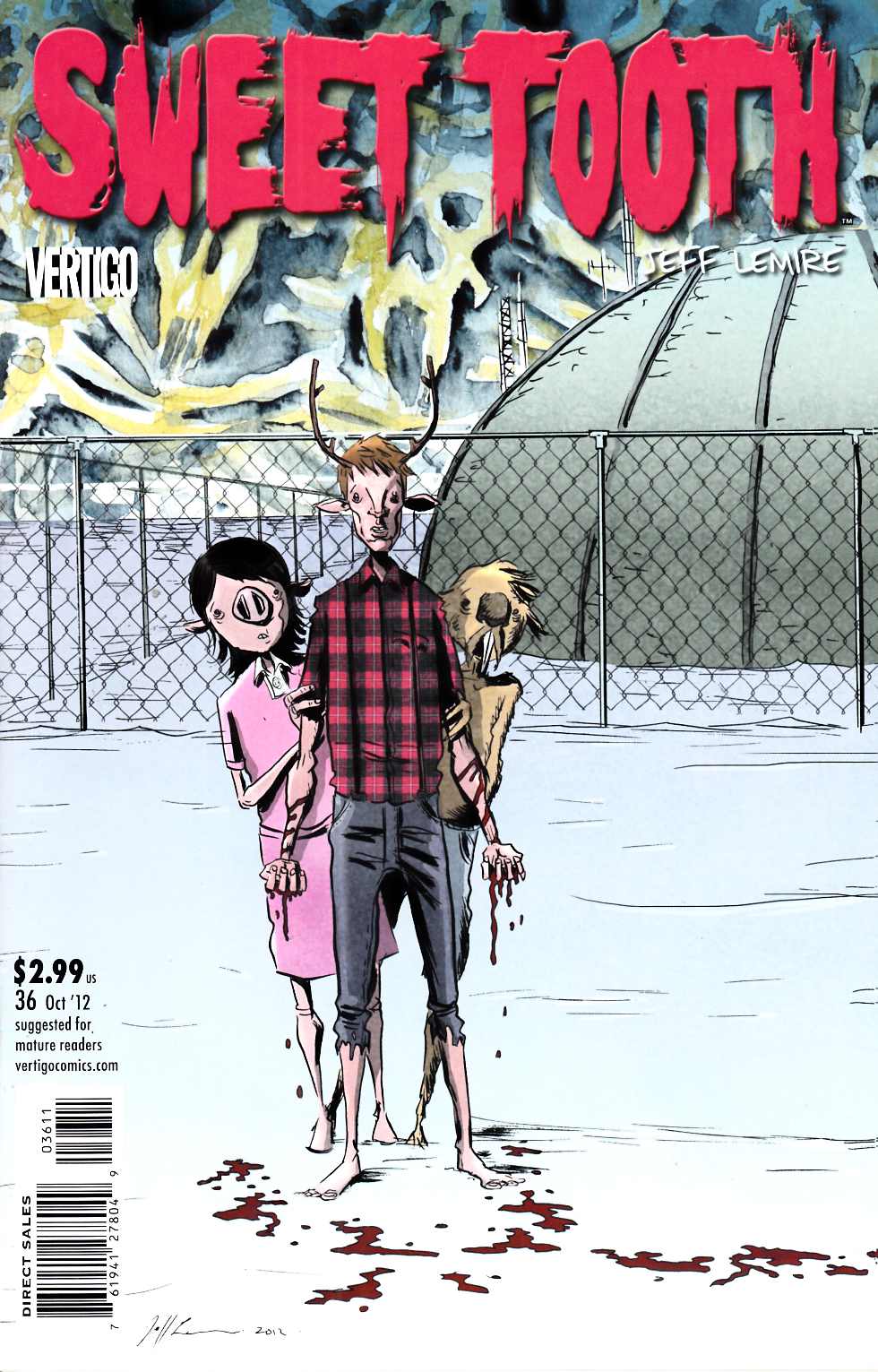 Sweet Tooth #36 Near Mint (9.4) [DC Comic] THUMBNAIL