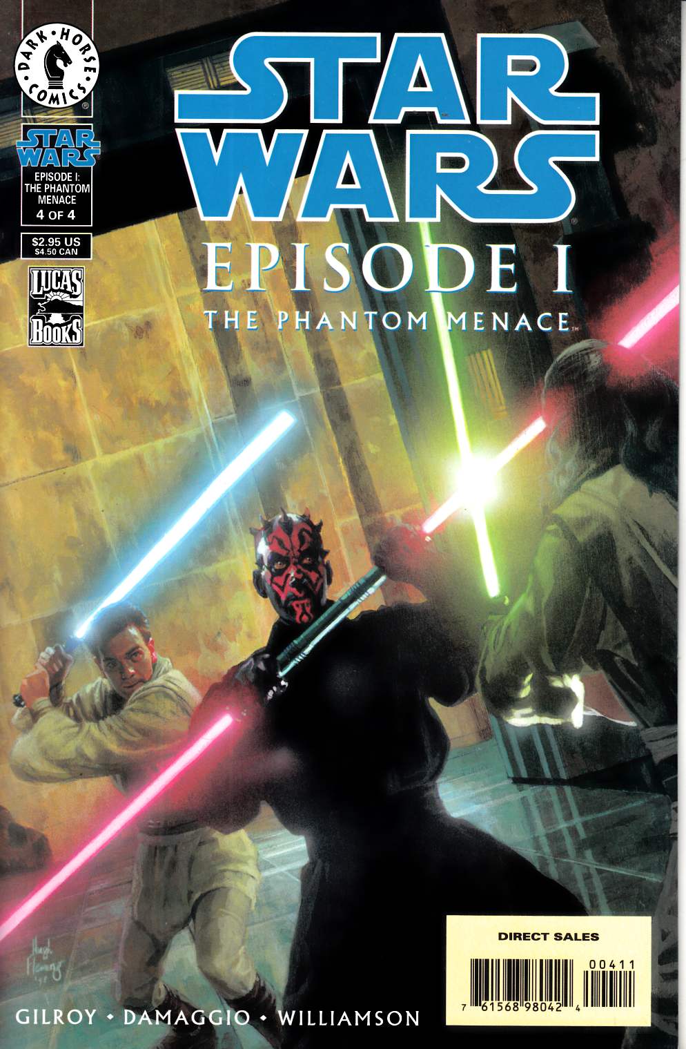 Star Wars Episode I The Phantom Menace #4 Cover A Near Mint (9.4) [Dark Horse Comic] THUMBNAIL