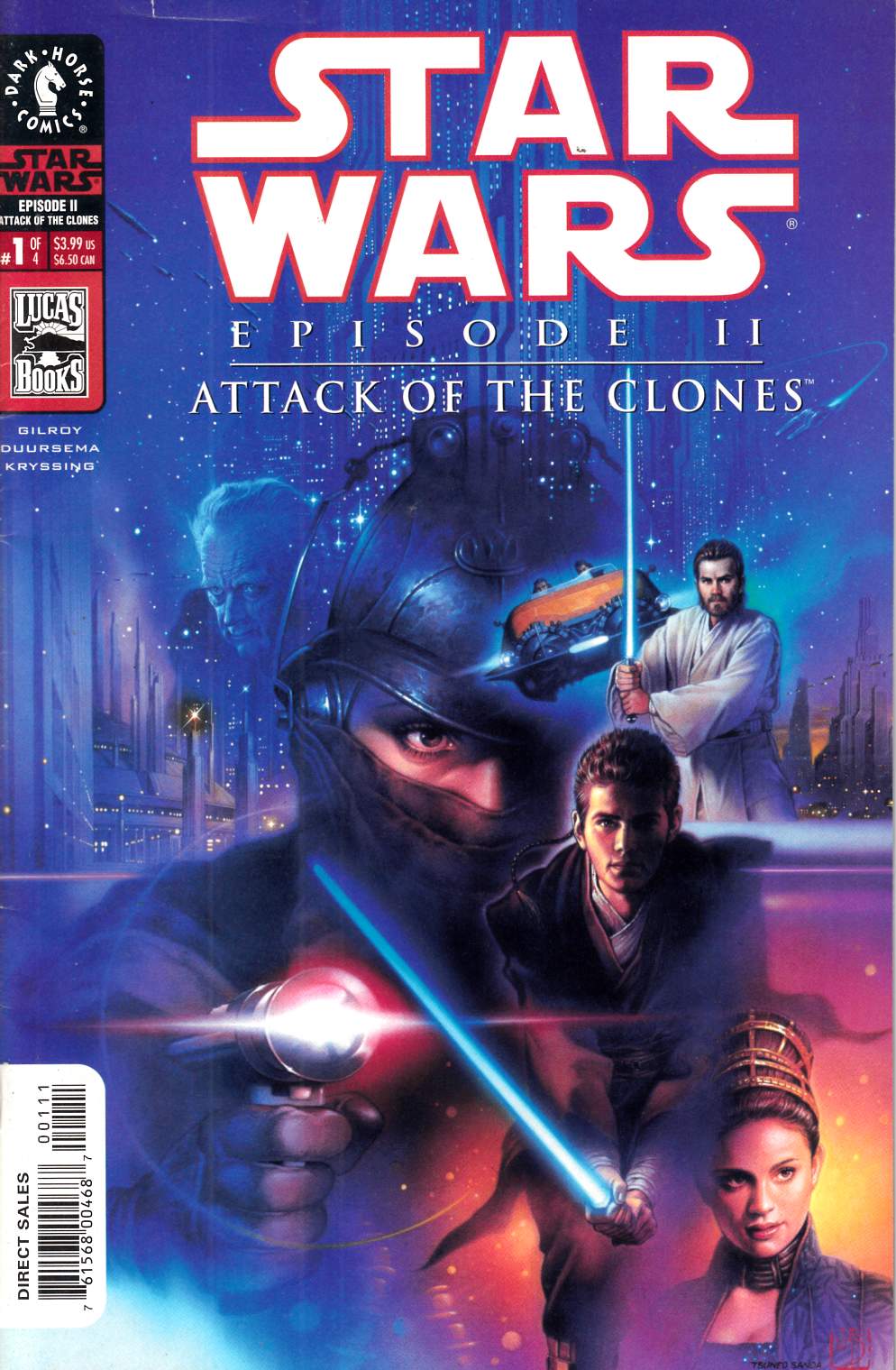 Star Wars Episode II Attack of the Clones #1 Cover A Fine (6.0) [Dark Horse Comic] THUMBNAIL