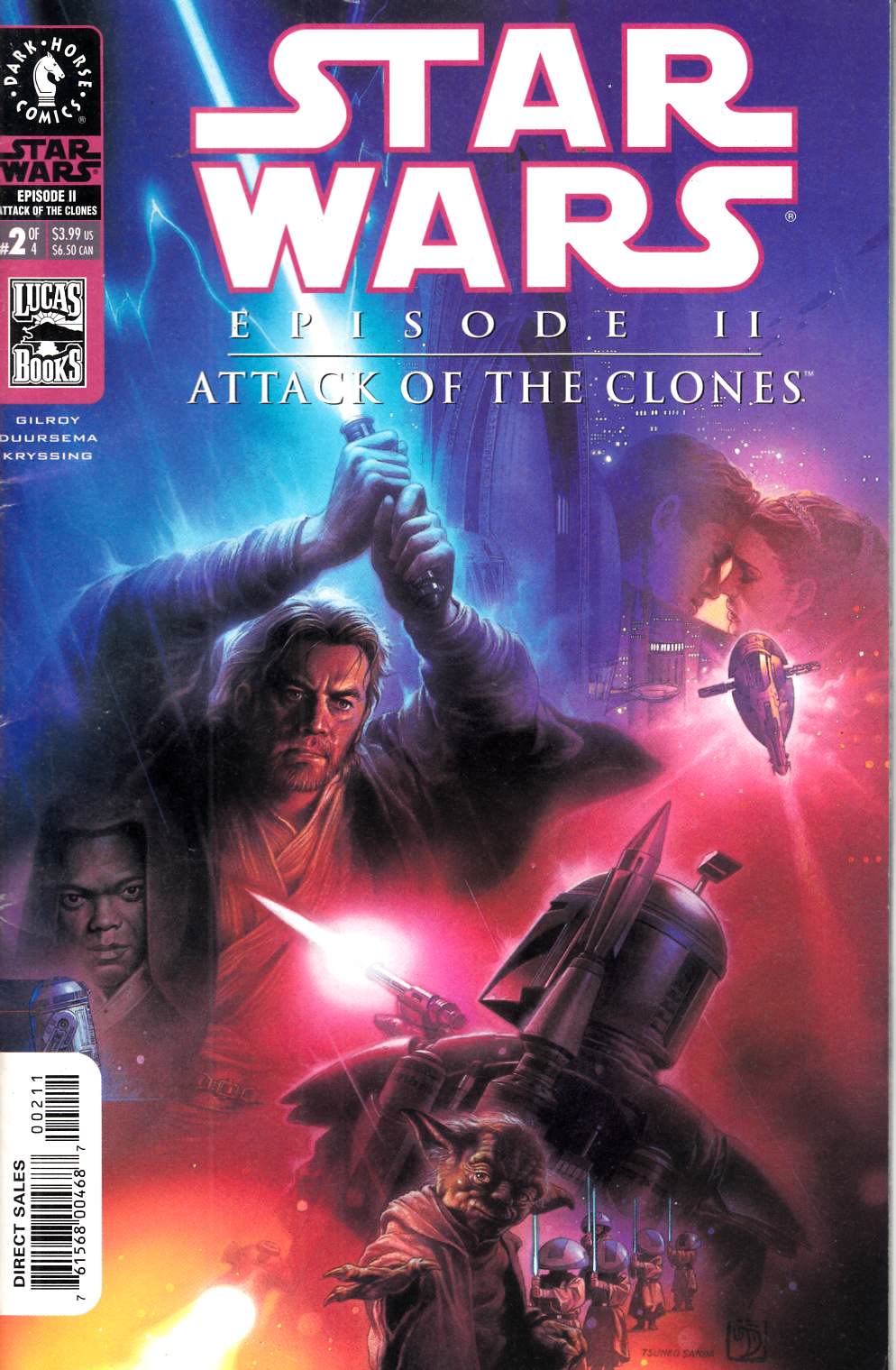Star Wars Episode II Attack of the Clones #2 Cover A Fine (6.0) [Dark Horse Comic] THUMBNAIL