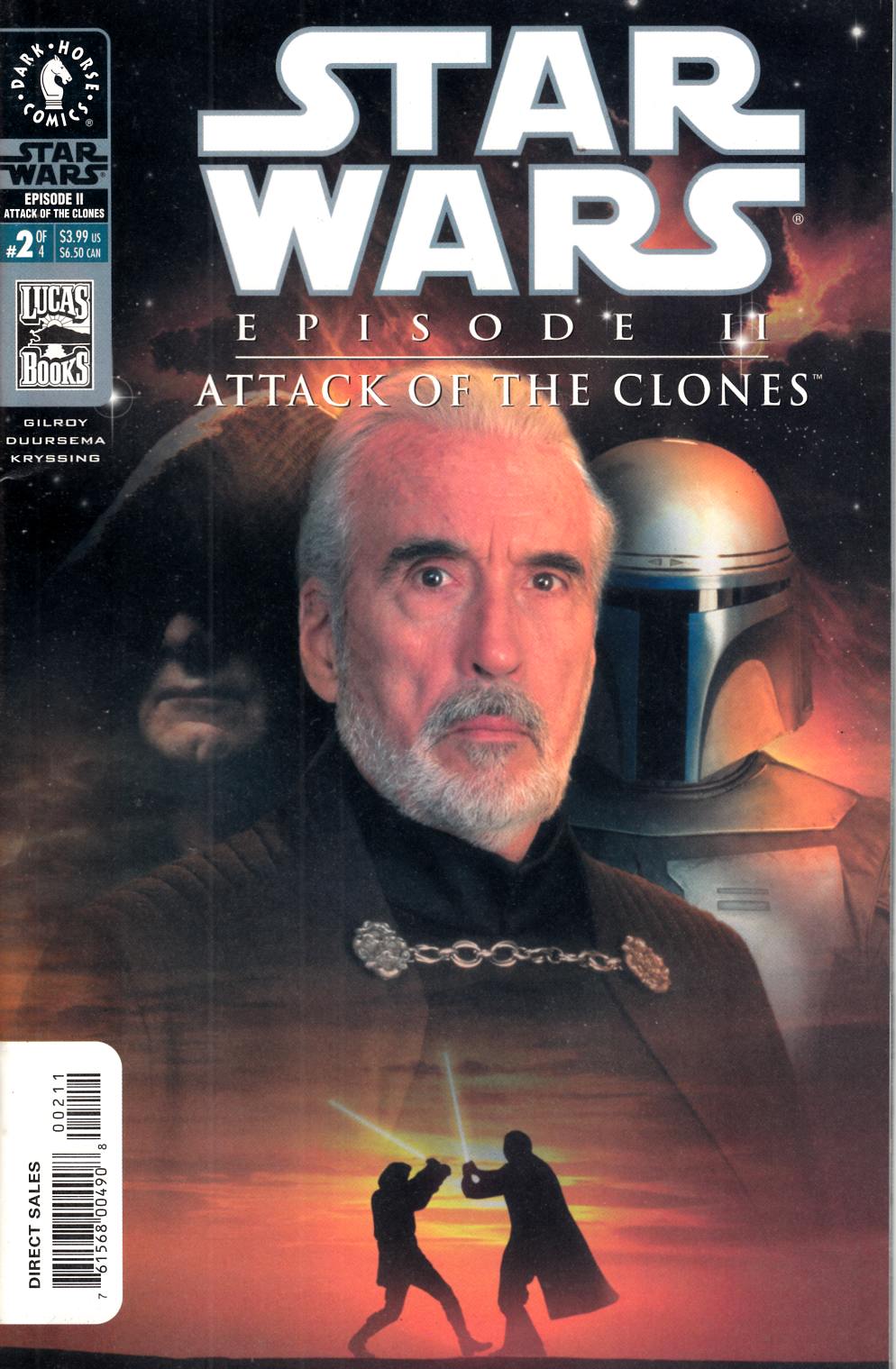 Star Wars Episode II Attack of the Clones #2 Cover B Fine (6.0) [Dark Horse Comic] THUMBNAIL