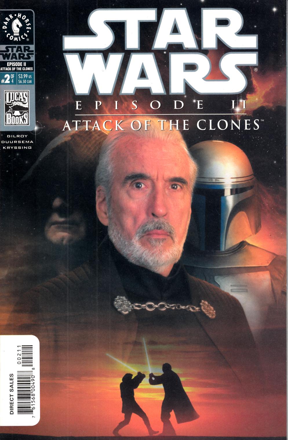 Star Wars Episode II Attack of the Clones #2 Cover B Near Mint (9.4) [Dark Horse Comic] THUMBNAIL