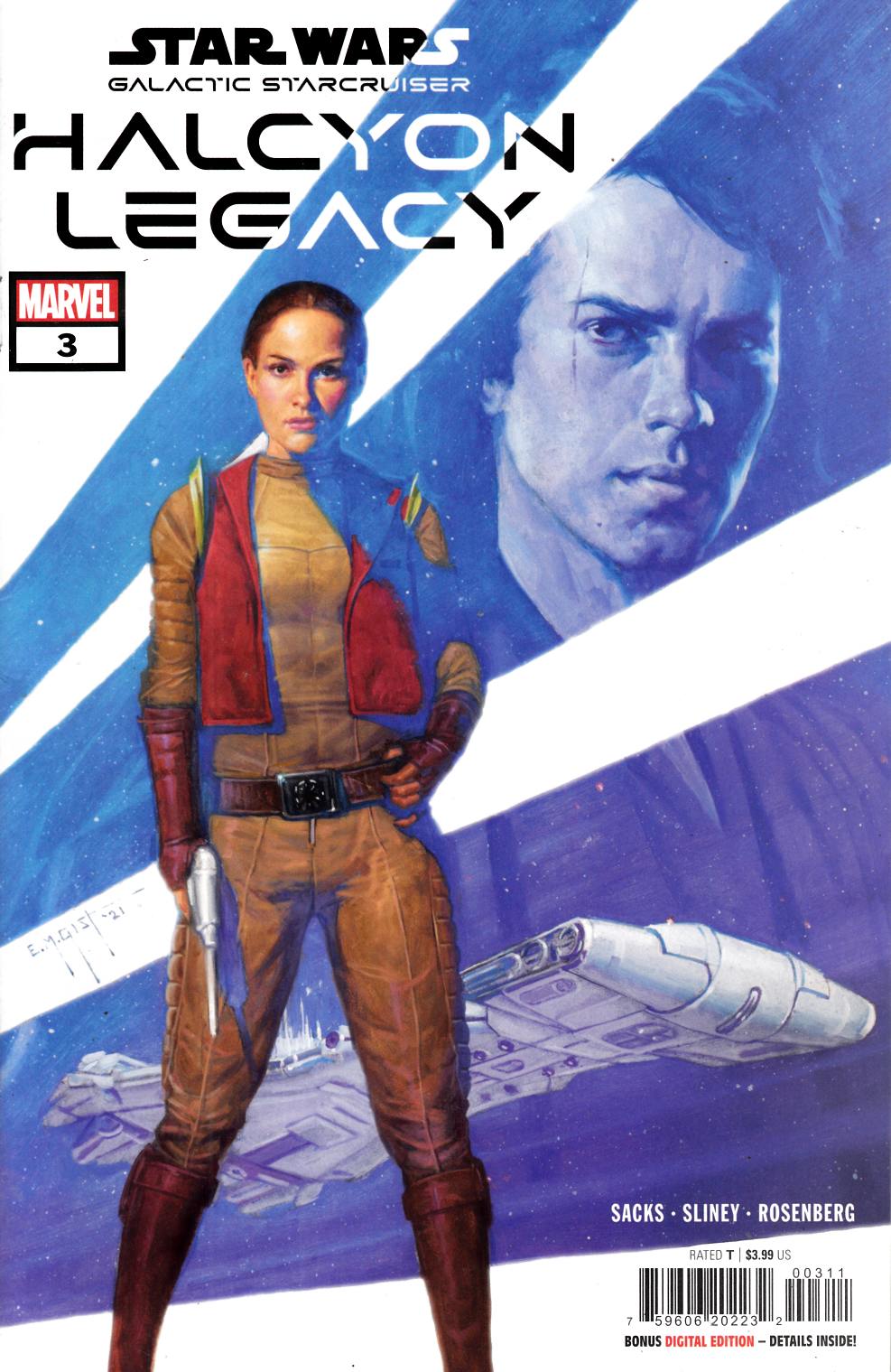 Star Wars Halcyon Legacy #3 Near Mint (9.4) [Marvel Comic] THUMBNAIL