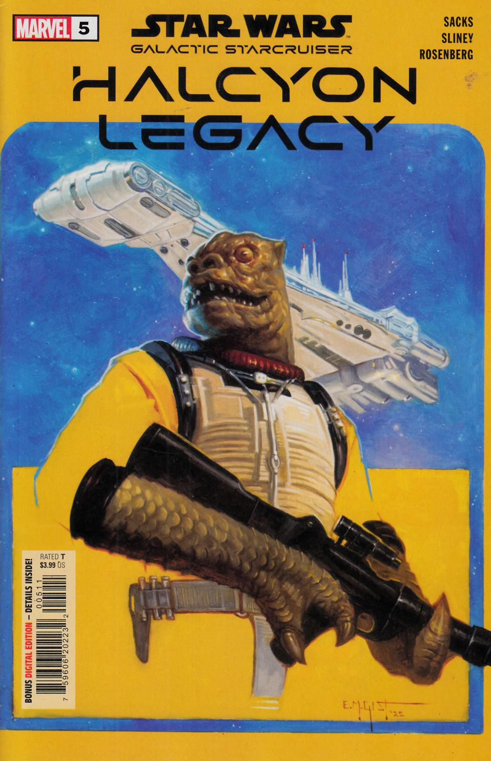 Star Wars Halcyon Legacy #5 Near Mint (9.4) [Marvel Comic] LARGE