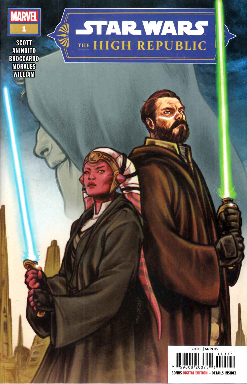 Star Wars High Republic #1 Near Mint (9.4) [Marvel Comic] LARGE