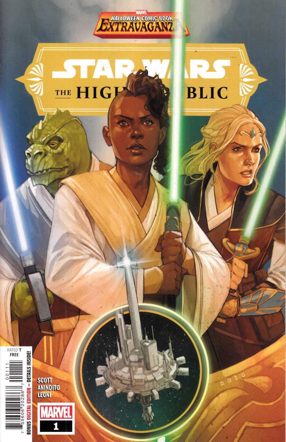 Star Wars High Republic #1 2021 Halloween Edition Near Mint (9.4) [Marvel Comic] LARGE