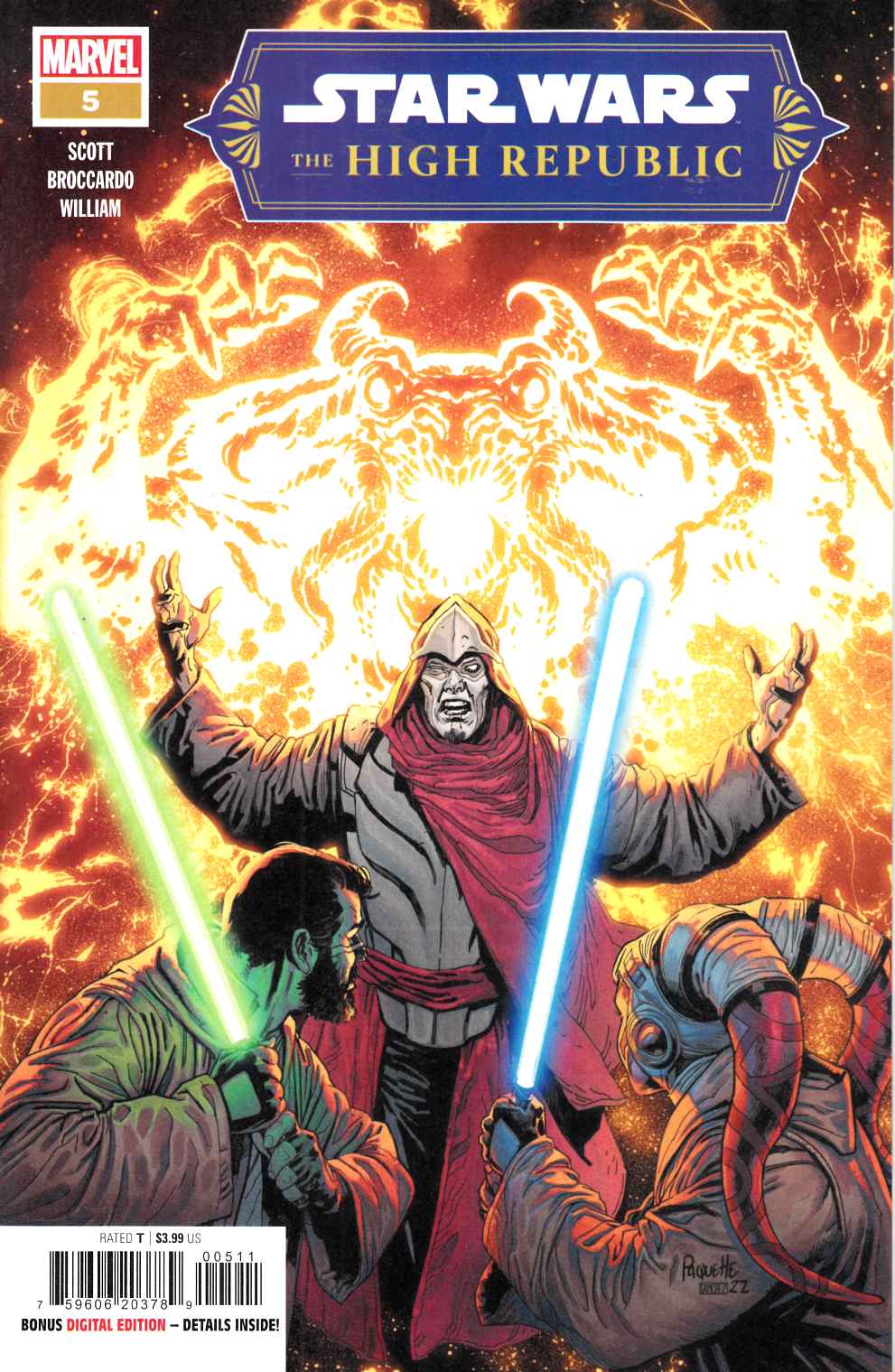 Star Wars High Republic #5 Near Mint (9.4) [Marvel Comic] LARGE