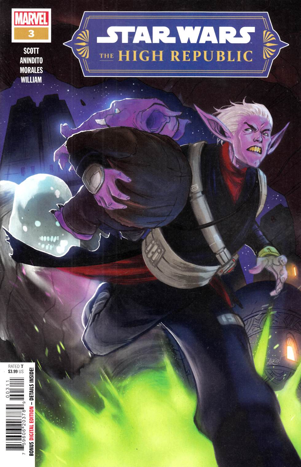 Star Wars High Republic #3 Near Mint (9.4) [Marvel Comic] LARGE
