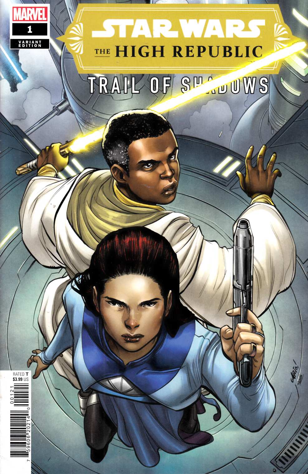 Star Wars High Republic Trail of Shadows #1 Anindito Variant Cover Near Mint (9.4) [Marvel Comic] LARGE