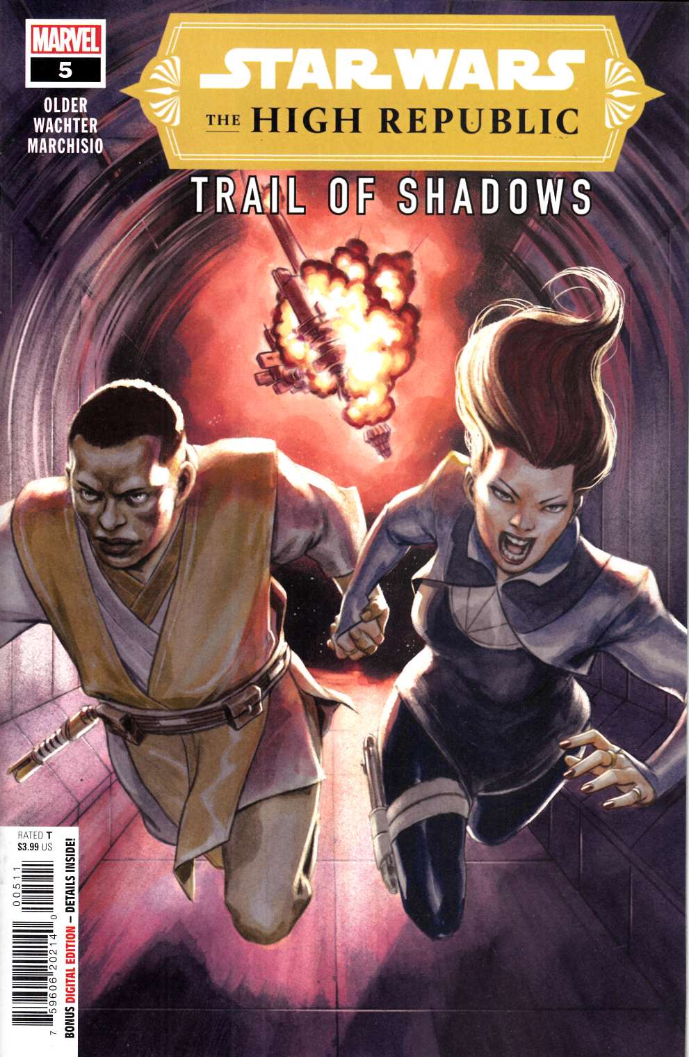 Star Wars High Republic Trail of Shadows #5 Near Mint (9.4) [Marvel Comic] LARGE