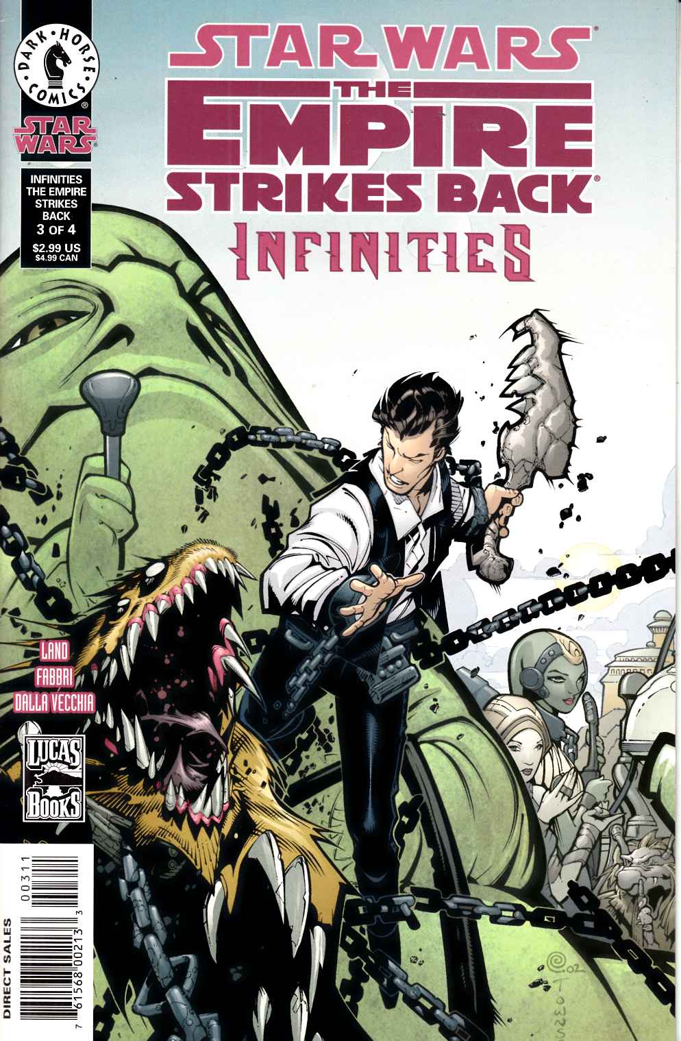 Star Wars Infinities Empire Strikes Back #3 Near Mint (9.4) [Dark Horse Comic] LARGE