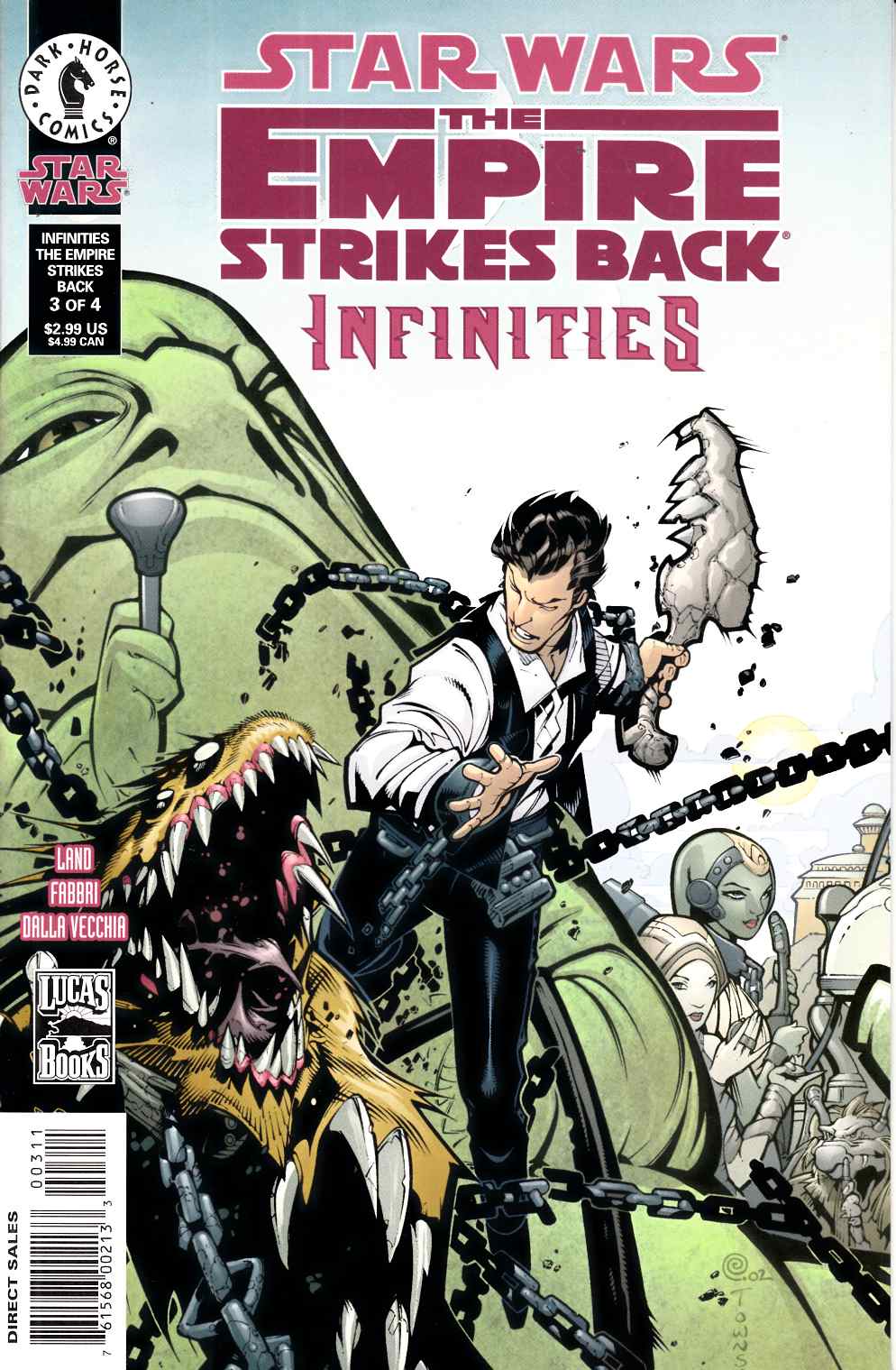 Star Wars Infinities Empire Strikes Back #3 Fine (6.0) [Dark Horse Comic] THUMBNAIL