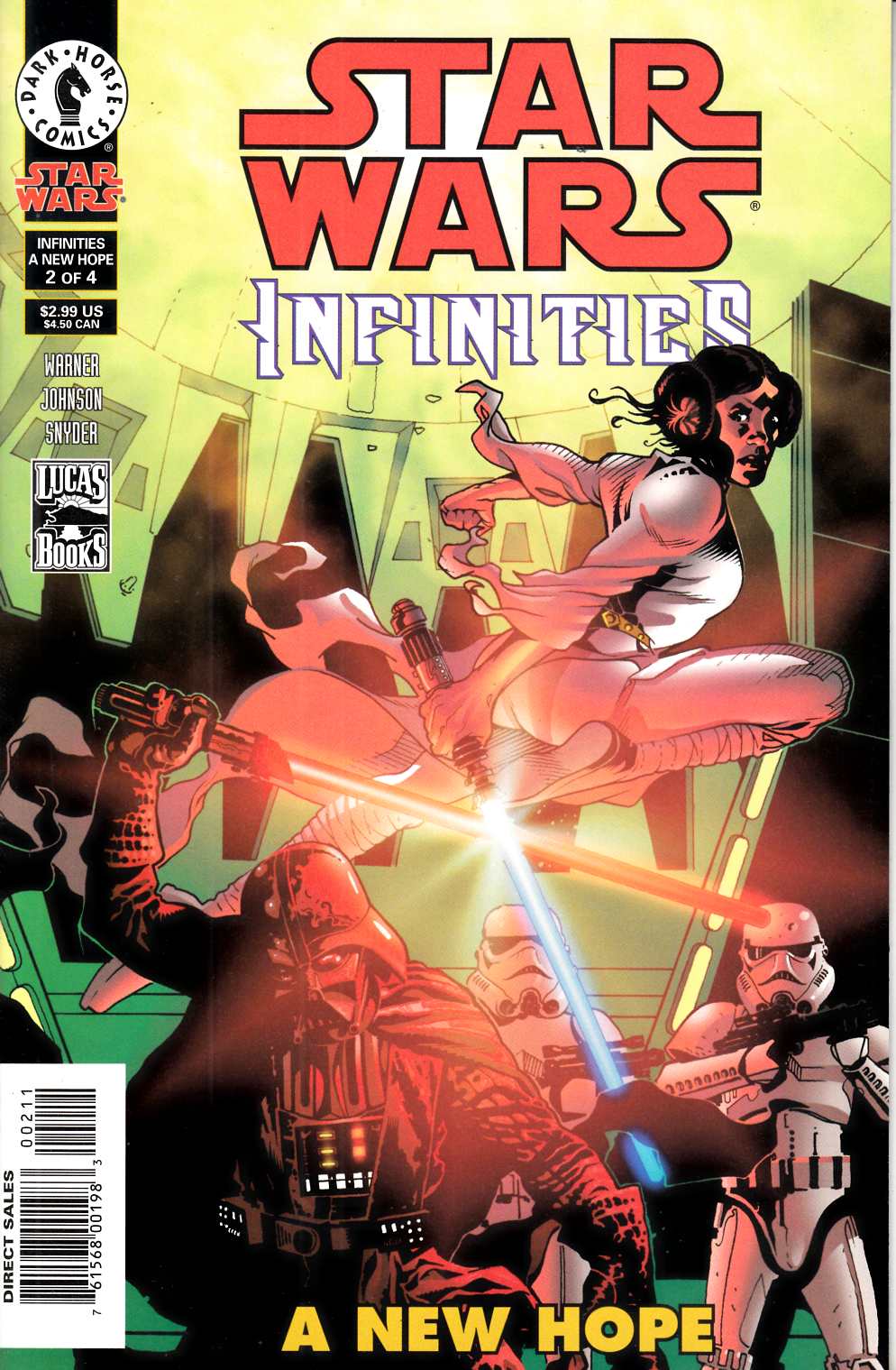 Star Wars Infinities New Hope #2 Near Mint (9.4) [Dark Horse Comic] LARGE