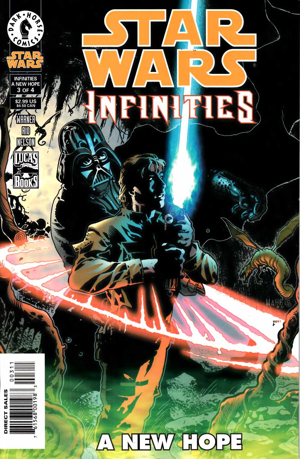 Star Wars Infinities New Hope #3 Near Mint (9.4) [Dark Horse Comic] THUMBNAIL