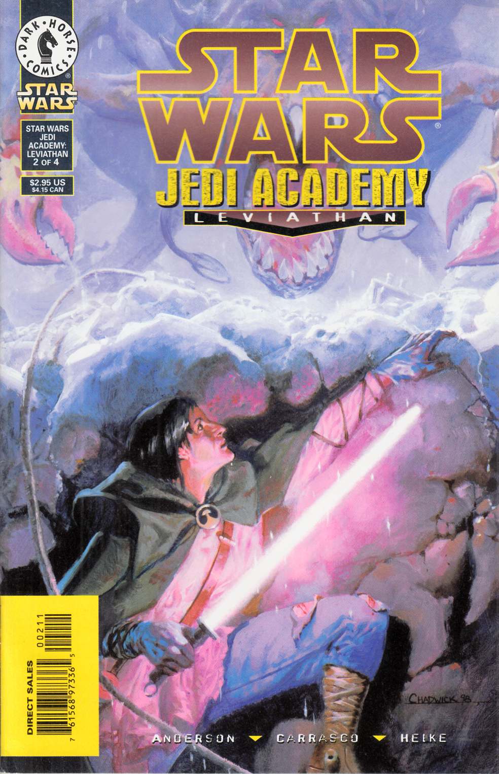 Star Wars Jedi Academy #2 Near Mint (9.4) [Dark Horse Comic] THUMBNAIL
