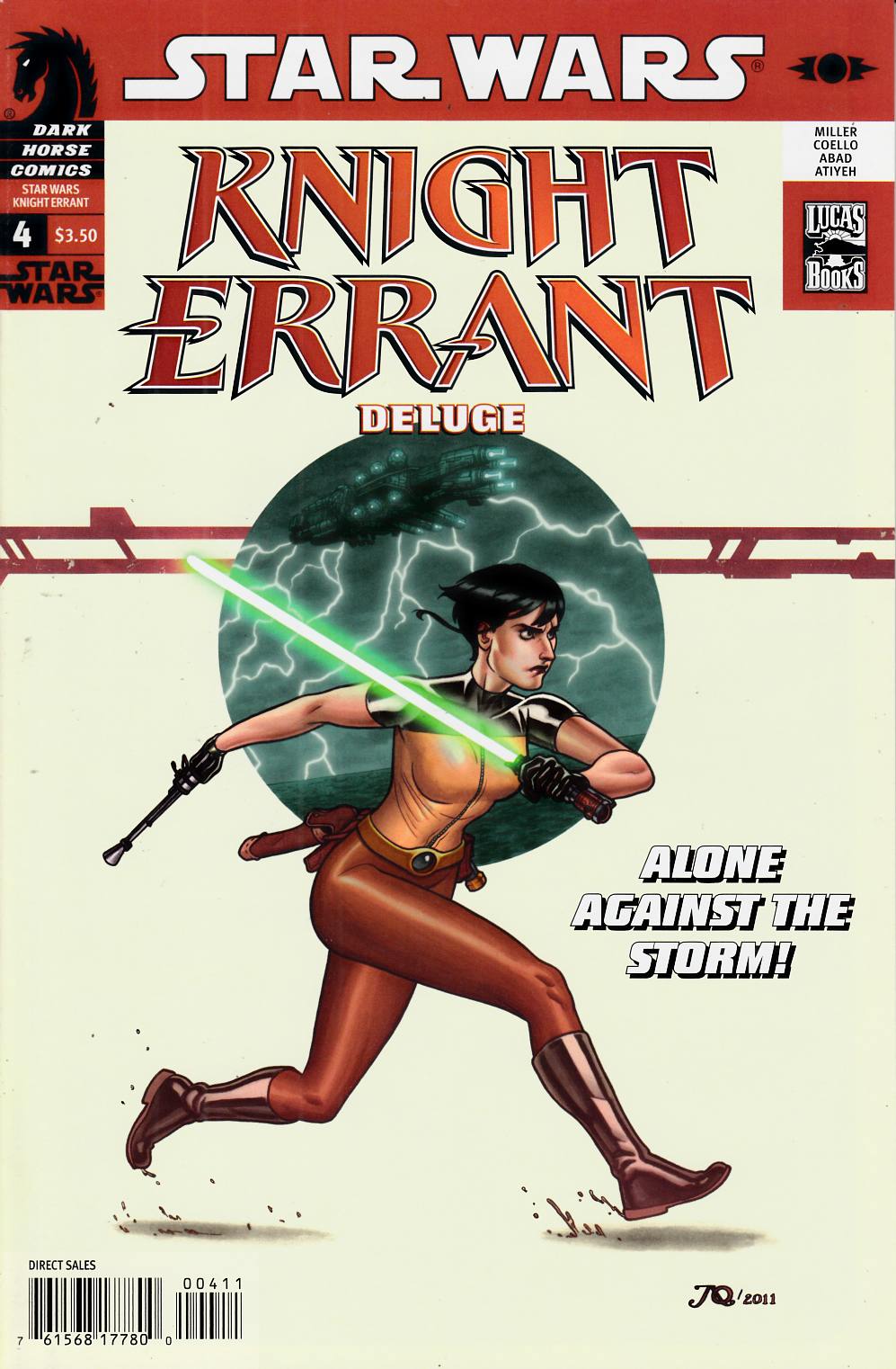 Star Wars Knight Errant Deluge #4 Near Mint (9.4) [Dark Horse Comic] LARGE