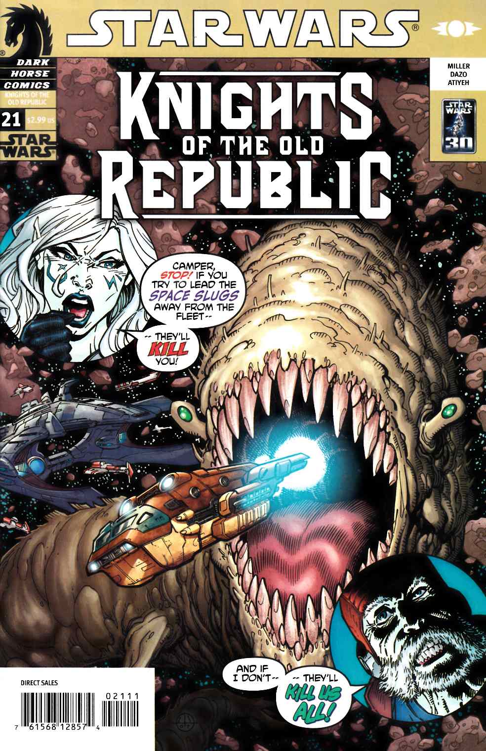 Star Wars Knights of the Old Republic #21 Very Fine (8.0) [Dark Horse Comic] LARGE