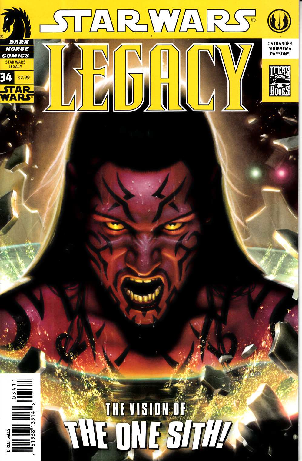 Star Wars Legacy #34 Very Fine (8.0) [Dark Horse Comic] THUMBNAIL