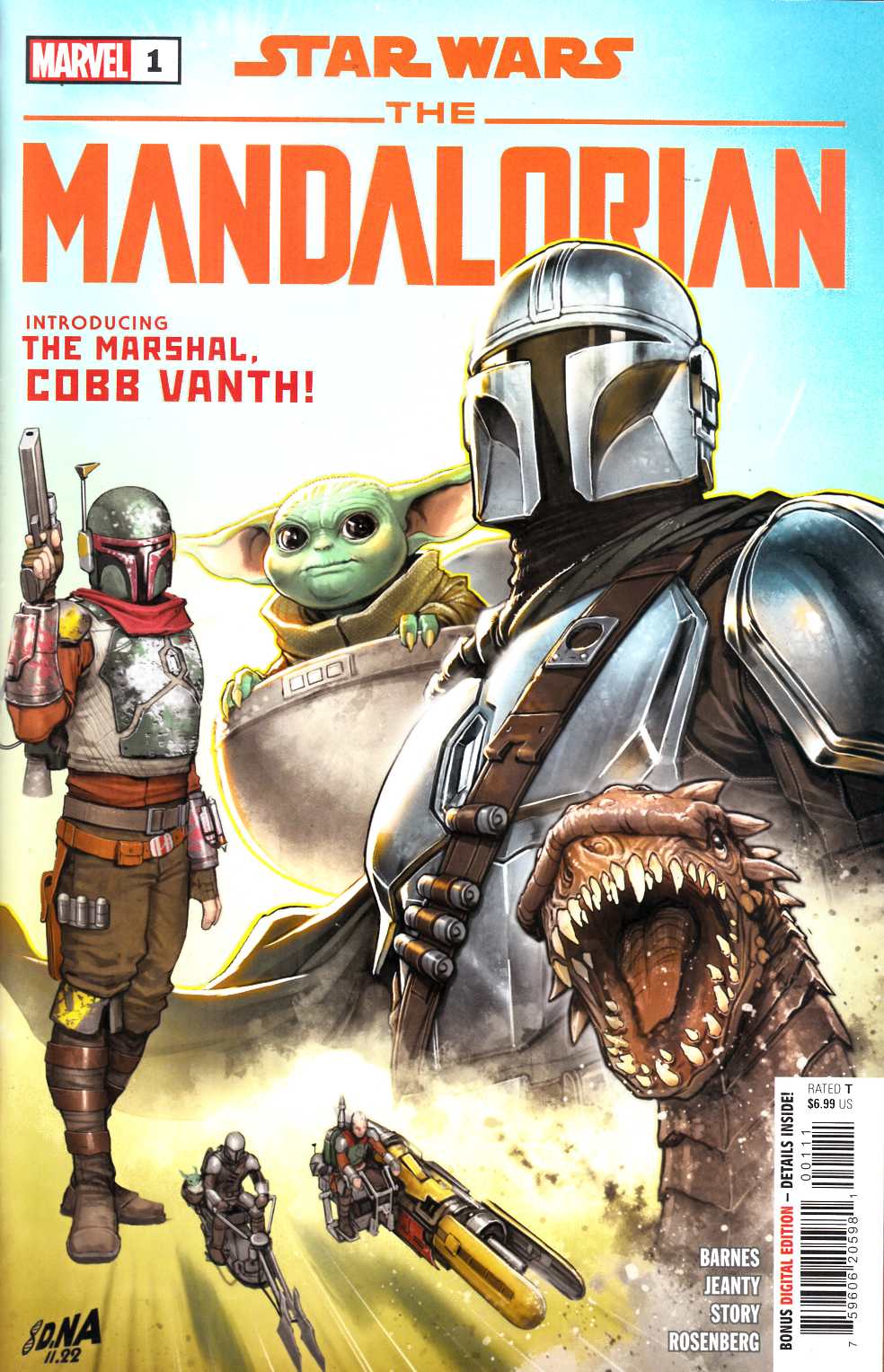 Star Wars the Mandalorian Season 2 #1 Near Mint (9.4) [Marvel Comic] LARGE