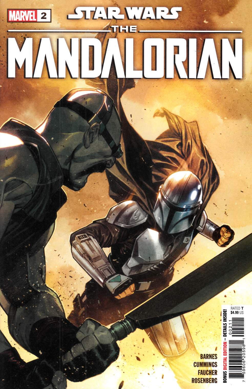 Star Wars the Mandalorian Season 2 #2 Near Mint (9.4) [Marvel Comic] LARGE