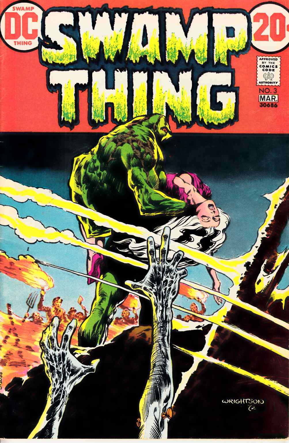 Swamp Thing #3 Fine/Very Fine (7.0) [DC Comic] LARGE
