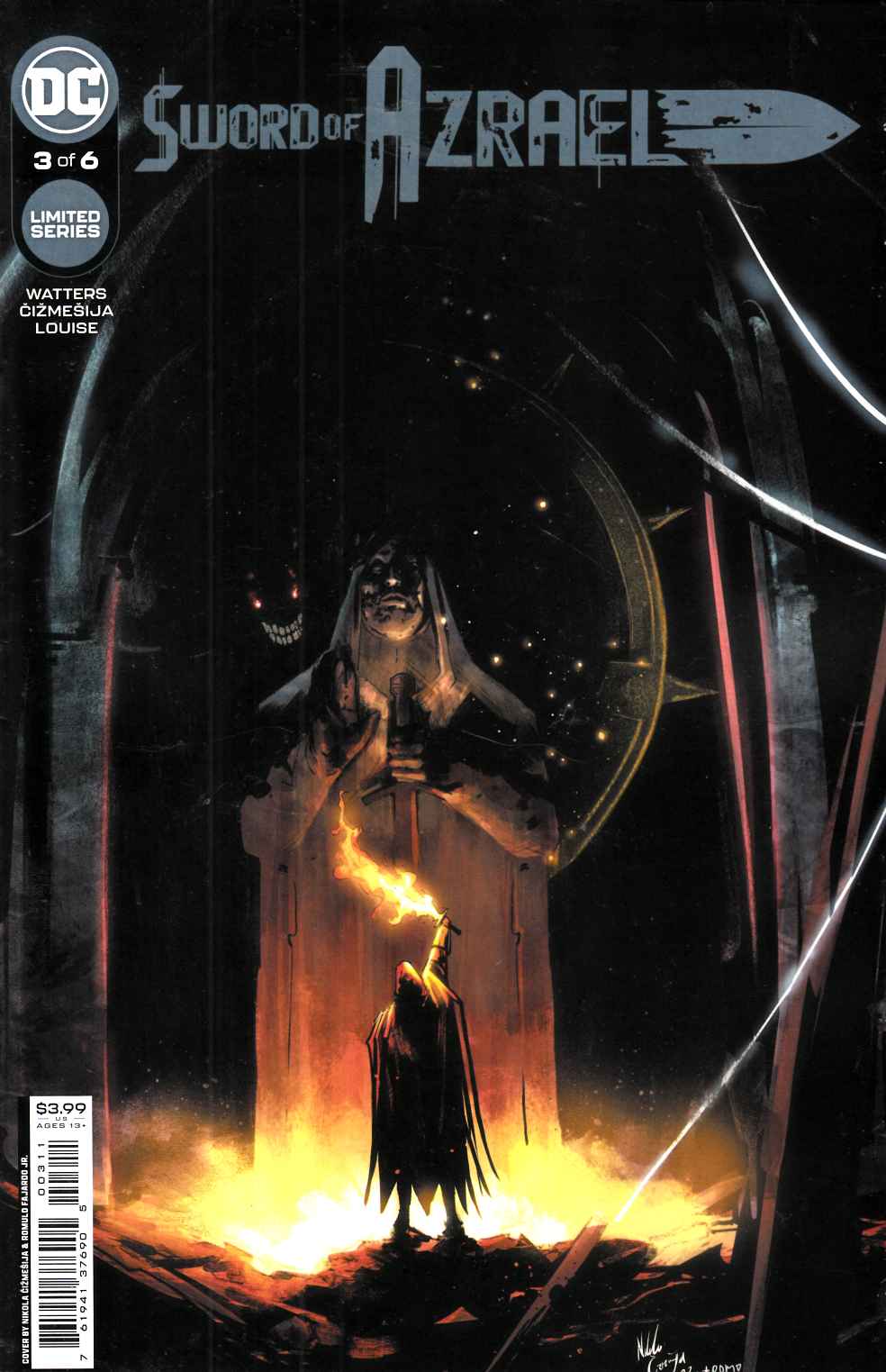 Sword of Azrael #3 Near Mint (9.4) [DC Comic] THUMBNAIL