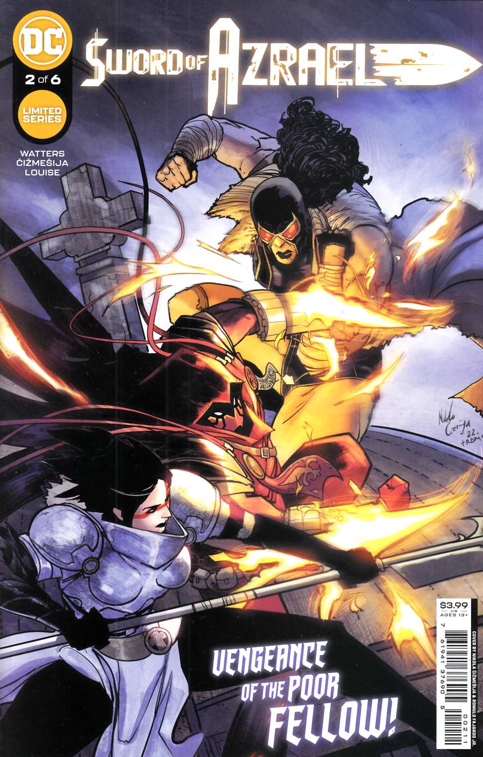 Sword of Azrael #2 Near Mint (9.4) [DC Comic] LARGE