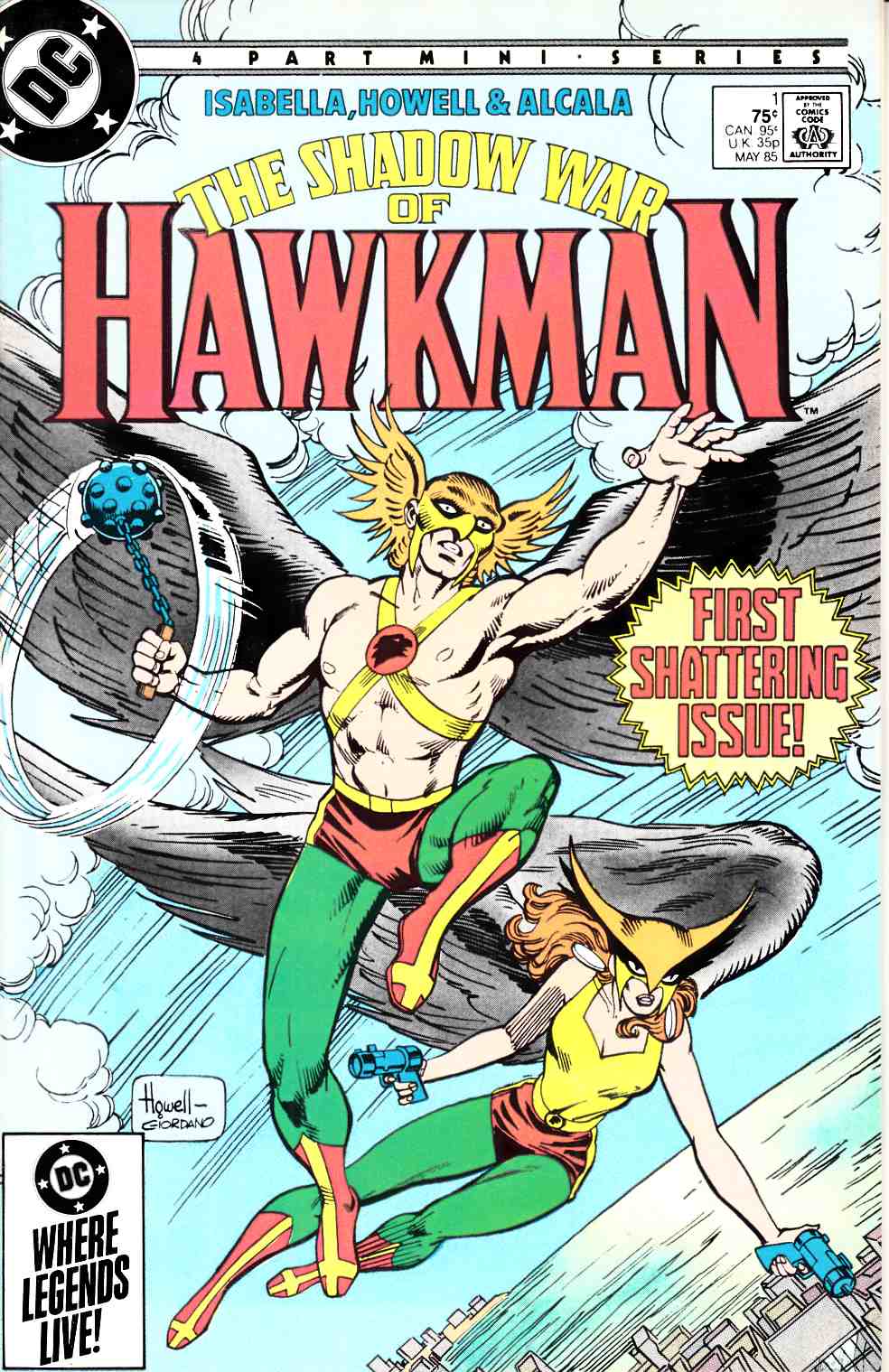 Shadow War of Hawkman #1 Very Fine (8.0) [DC Comic] LARGE