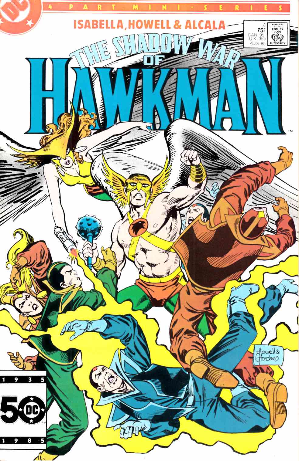 Shadow War of Hawkman #4 Very Fine (8.0) [DC Comic] THUMBNAIL