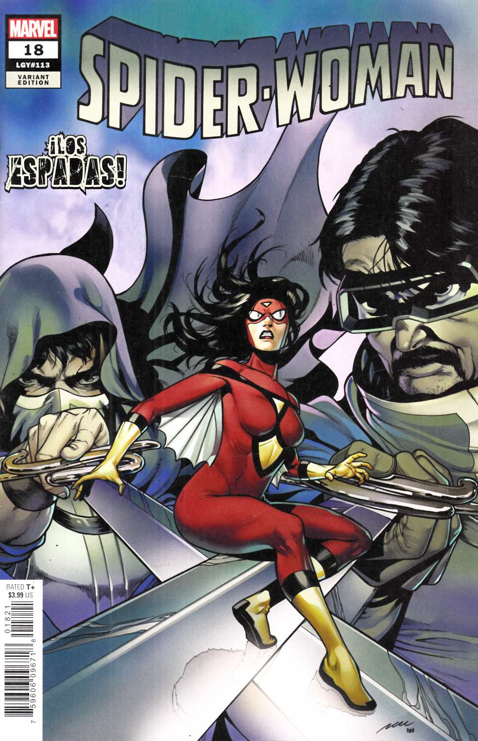 Spider-Woman #18 Perez Variant Cover Near Mint (9.4) [Marvel Comic] LARGE