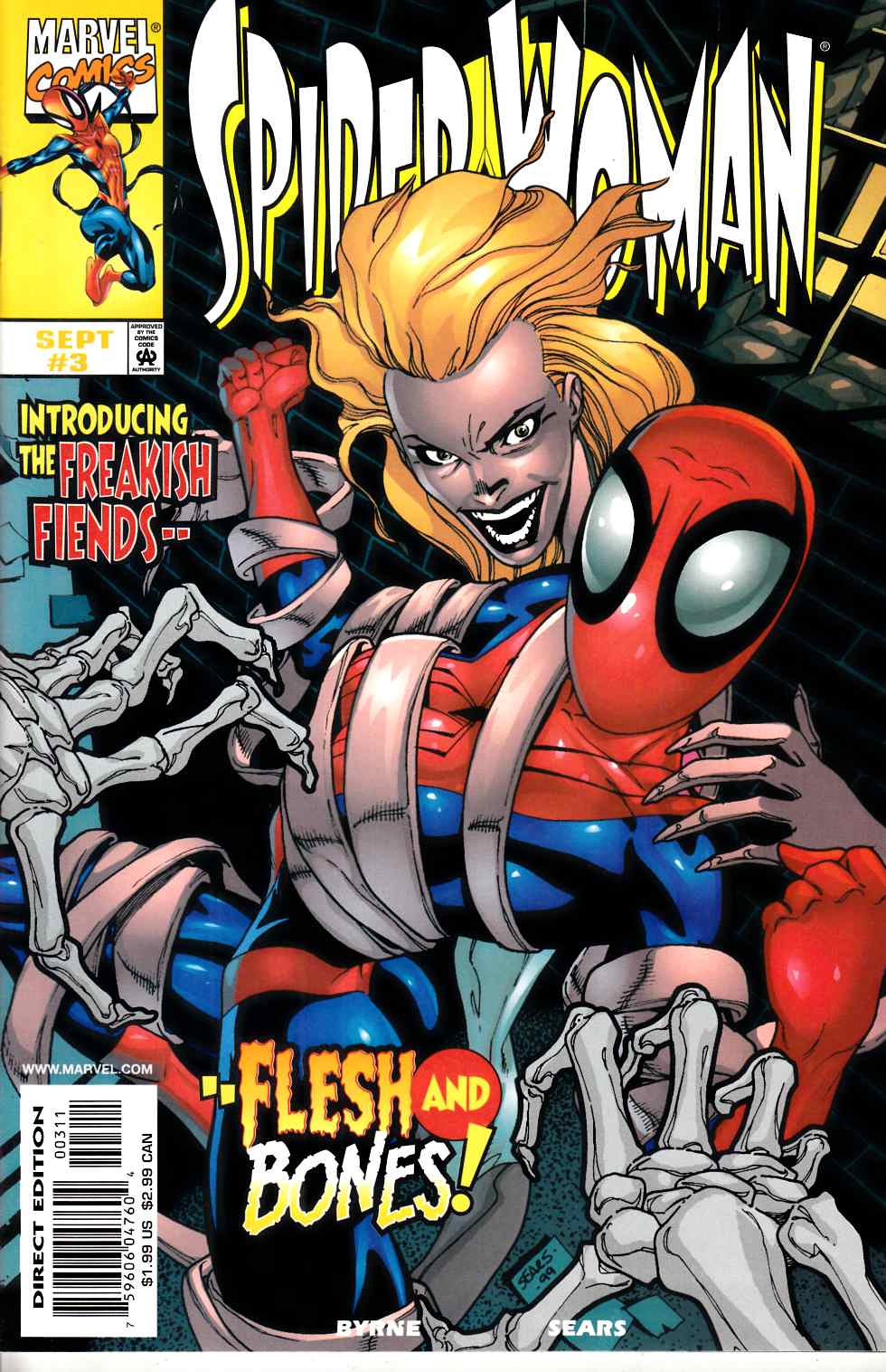 Spider-Woman #3 Very Fine (8.0) [Marvel Comic] THUMBNAIL
