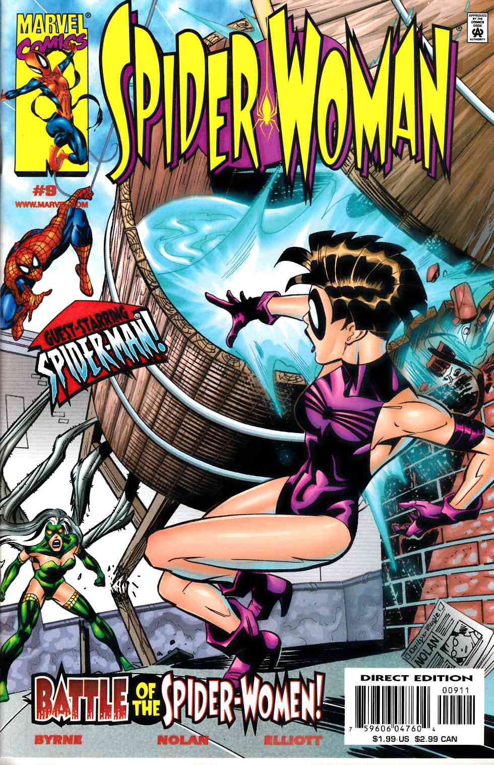 Spider-Woman #9 Near Mint (9.4) [Marvel Comic] LARGE