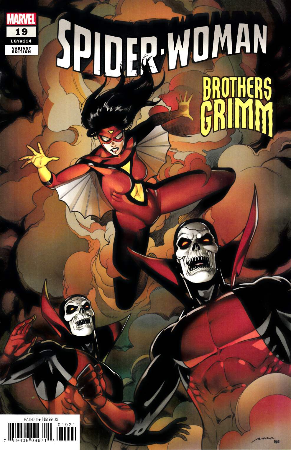 Spider-Woman #19 Perez Variant Cover Near Mint (9.4) [Marvel Comic] LARGE