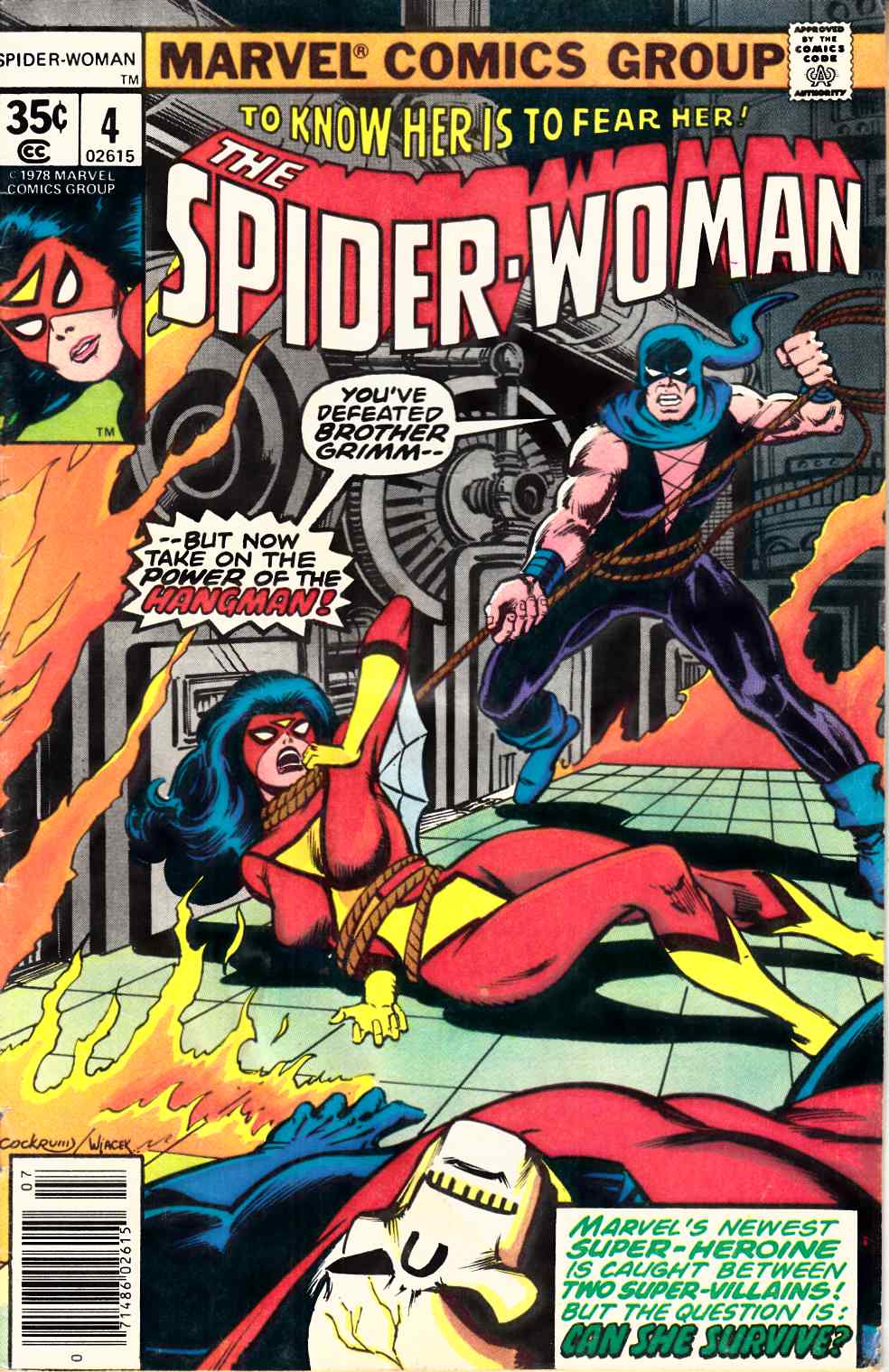 Spider-Woman #4 Fine (6.0) [Marvel Comic] THUMBNAIL