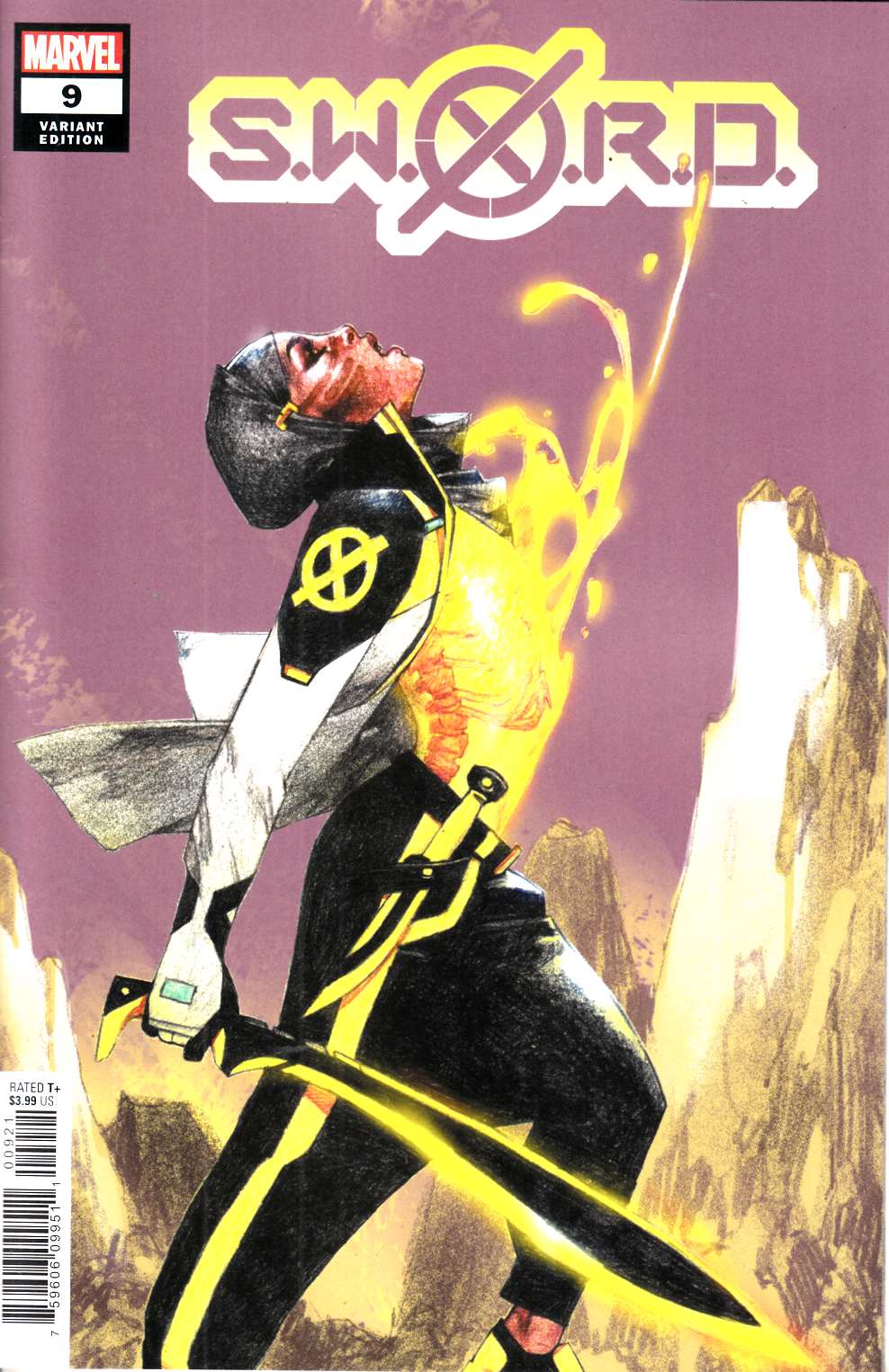 Sword #9 Go Variant Cover Near Mint (9.4) [Marvel Comic] LARGE