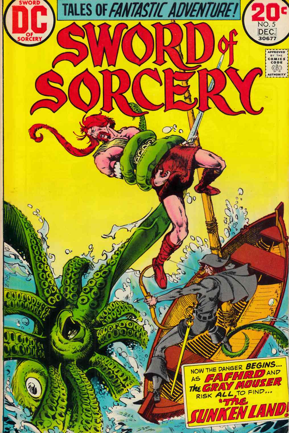 Sword of Sorcery #5 Very Fine/Near Mint (9.0) [DC Comic] LARGE