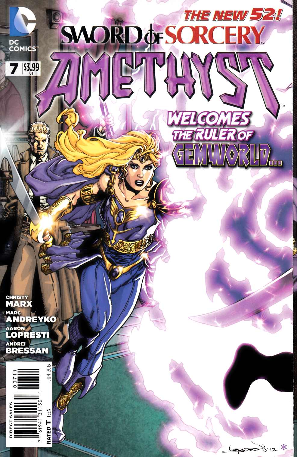 Sword of Sorcery #7 Very Fine (8.0) [DC Comic] LARGE