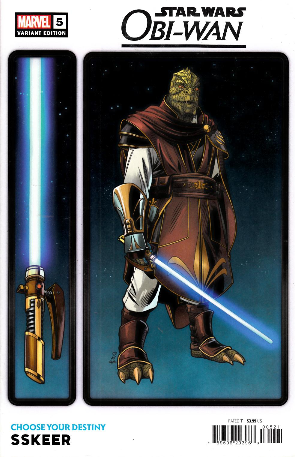 Star Wars Obi-Wan Kenobi #5 Sprouse Variant Cover Near Mint (9.4) [Marvel Comic] LARGE