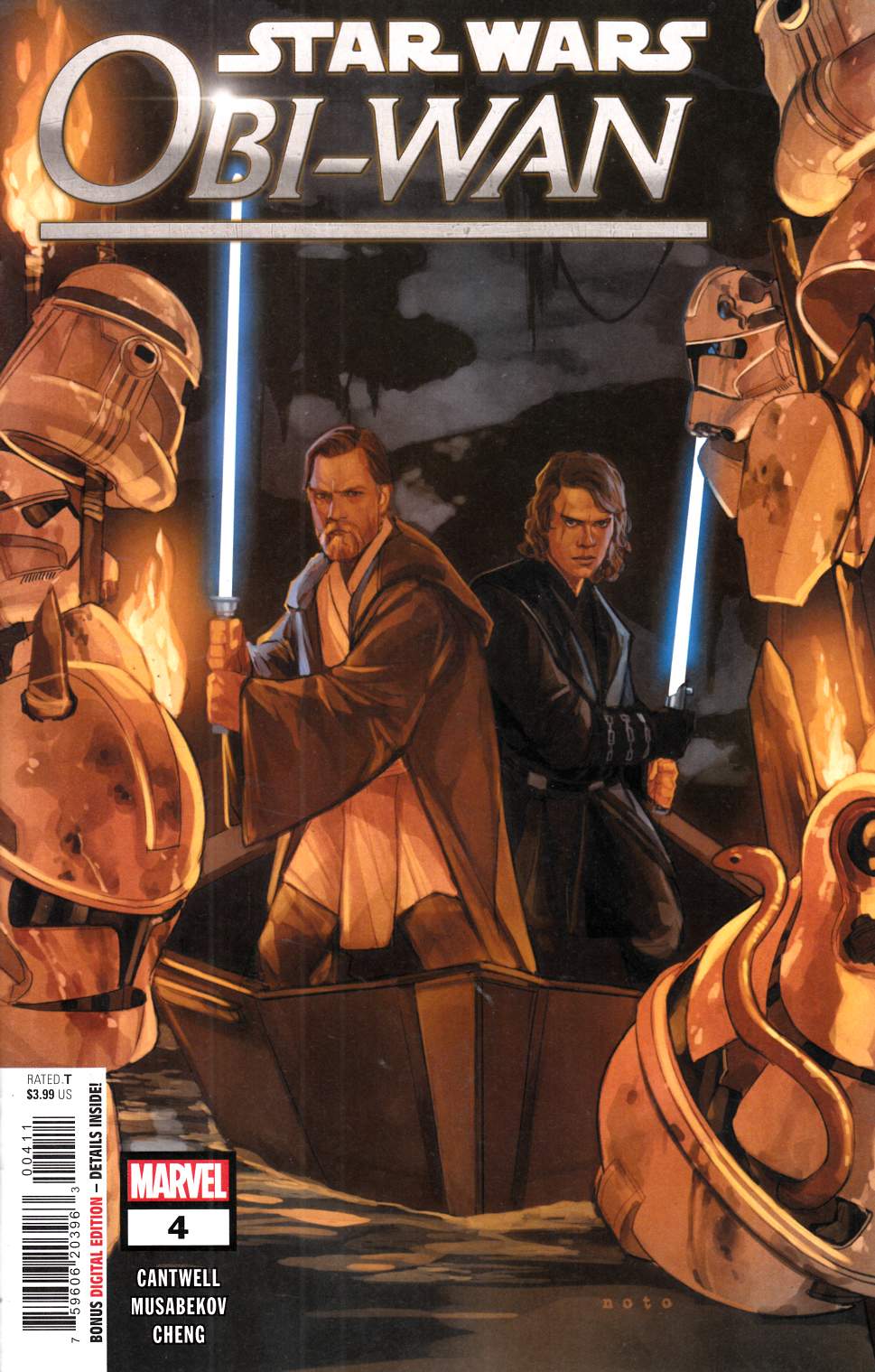 Star Wars Obi-Wan Kenobi #4 Near Mint (9.4) [Marvel Comic] LARGE